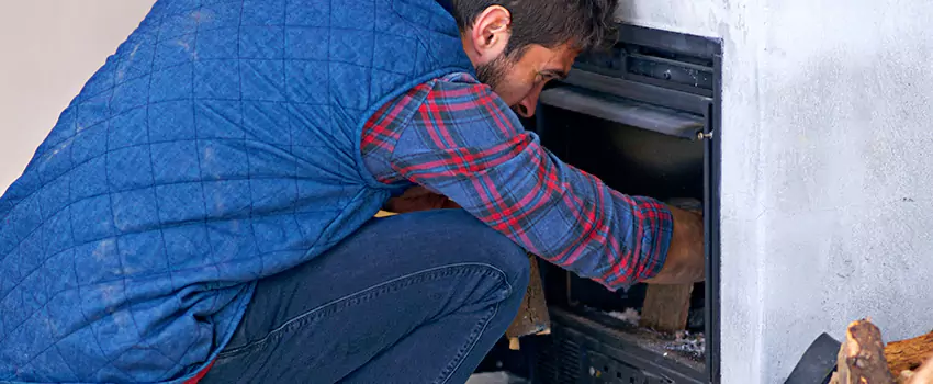 Gas Fireplace Inspection in Pearland, Texas