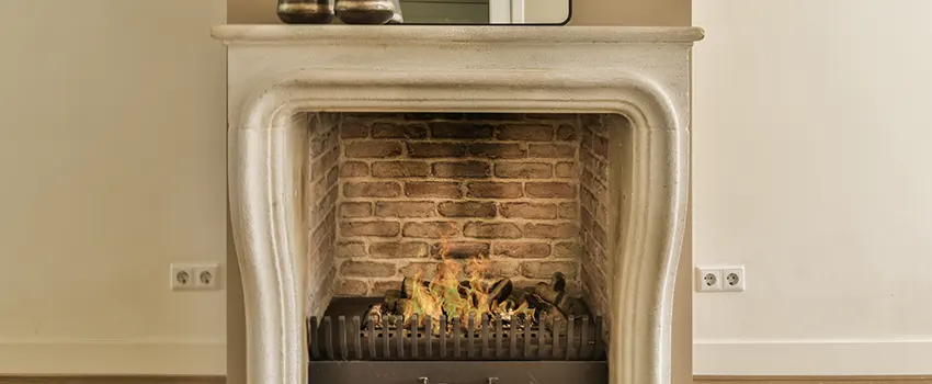 Vintage-style Fireplace Redesign in Pearland, Texas