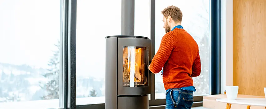 Pellet Stove Chimney Pipe Installation in Pearland, TX