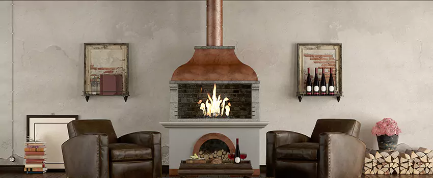 Thelin Hearth Products Providence Pellet Insert Fireplace Installation in Pearland, TX