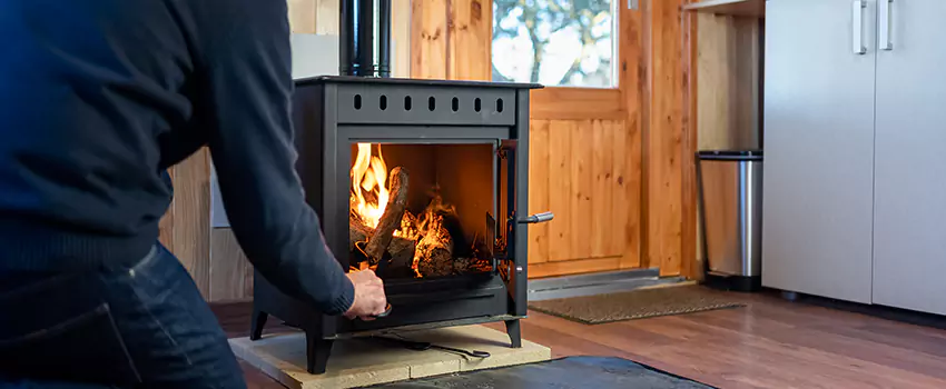 Open Hearth Wood Fireplace Installation in Pearland, TX