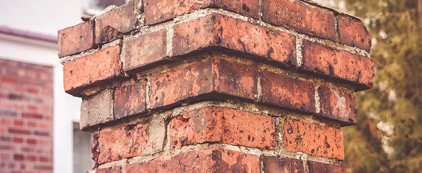 Cracked Chimney Bricks Repair Cost in Pearland, Texas